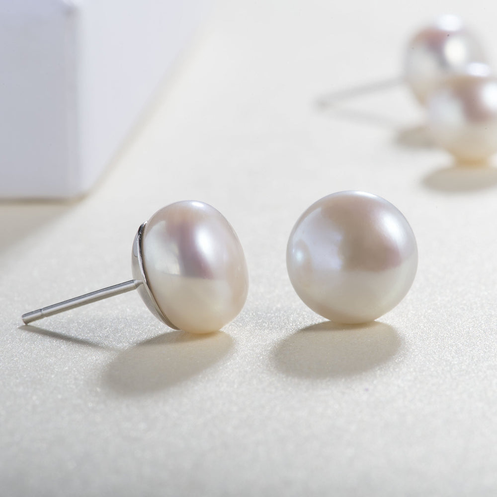 Freshwater Cultured Pearl Stud Earrings