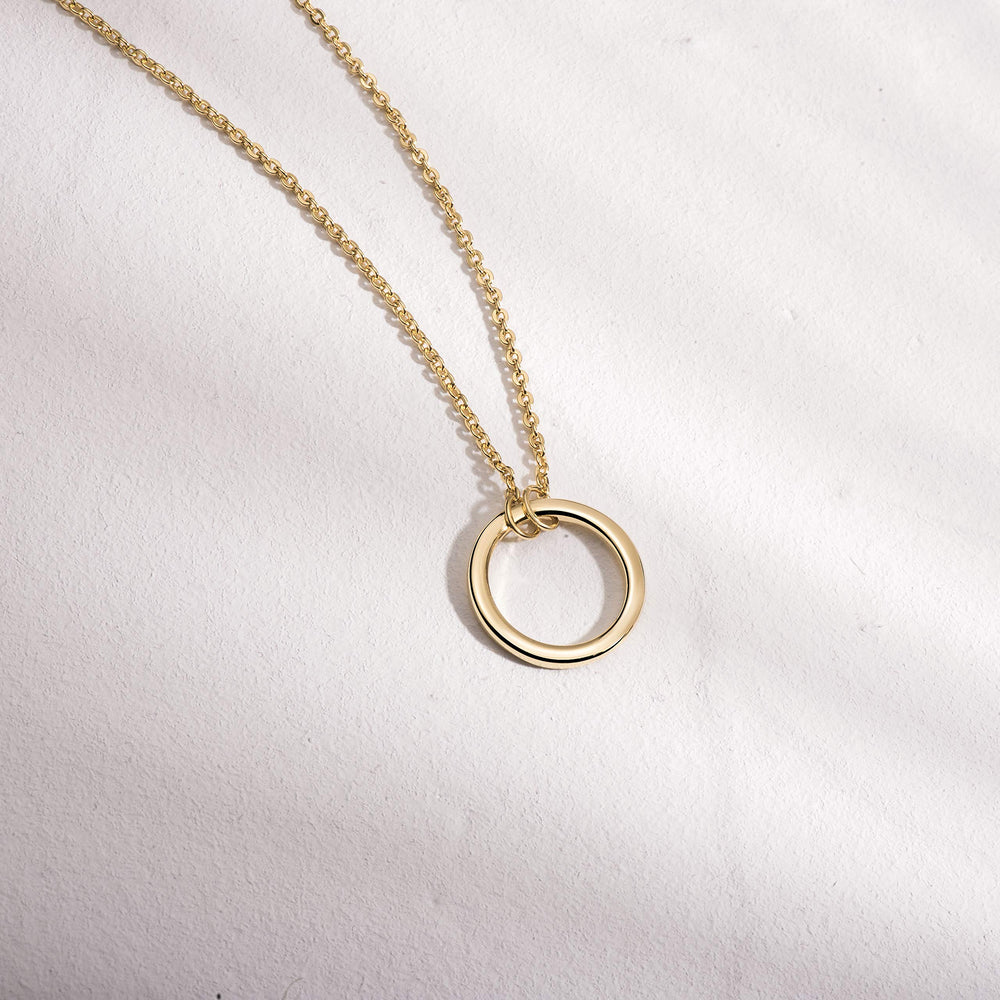 Karma Open Circle Necklace