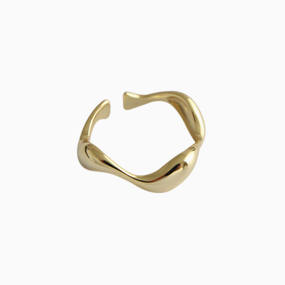 Minimalist Adjustable Irregular Rings for women