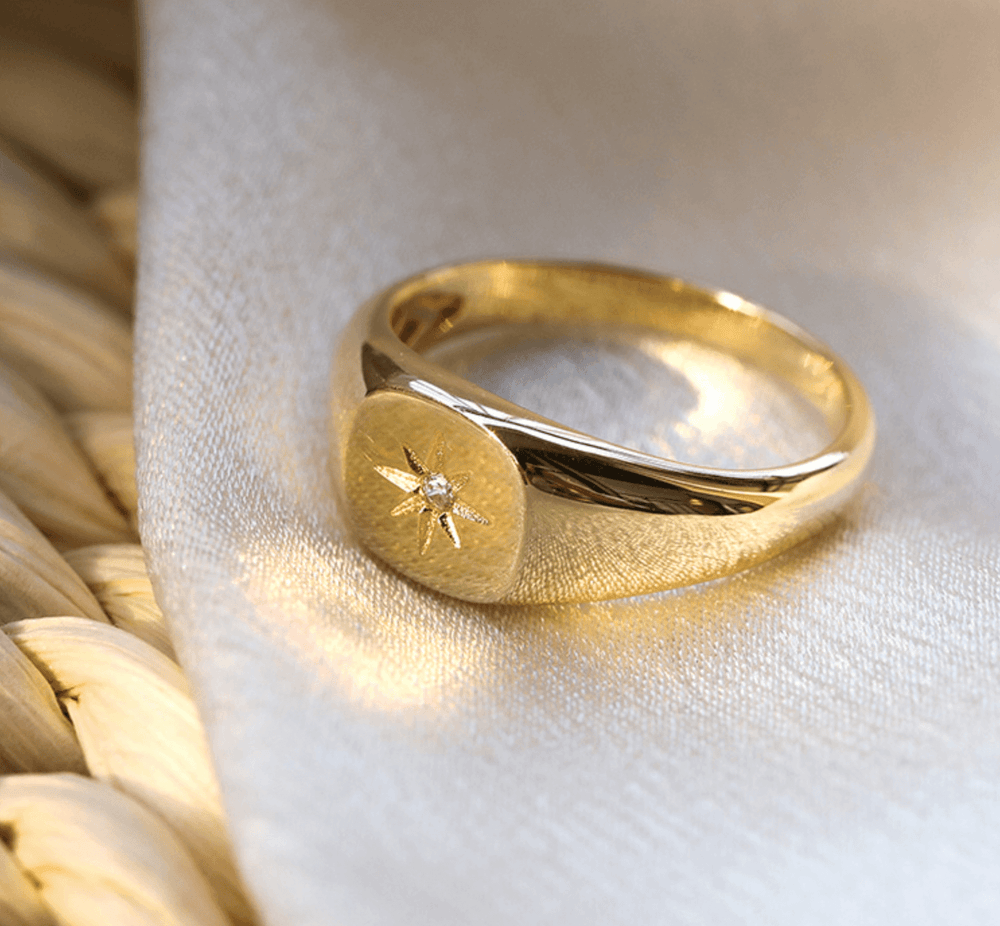 Star Signet Ring