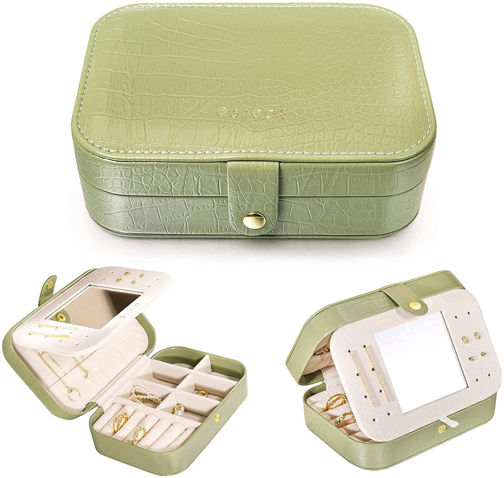 jewelry box avocado green