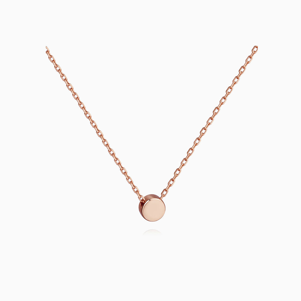 Dot Necklace rose gold